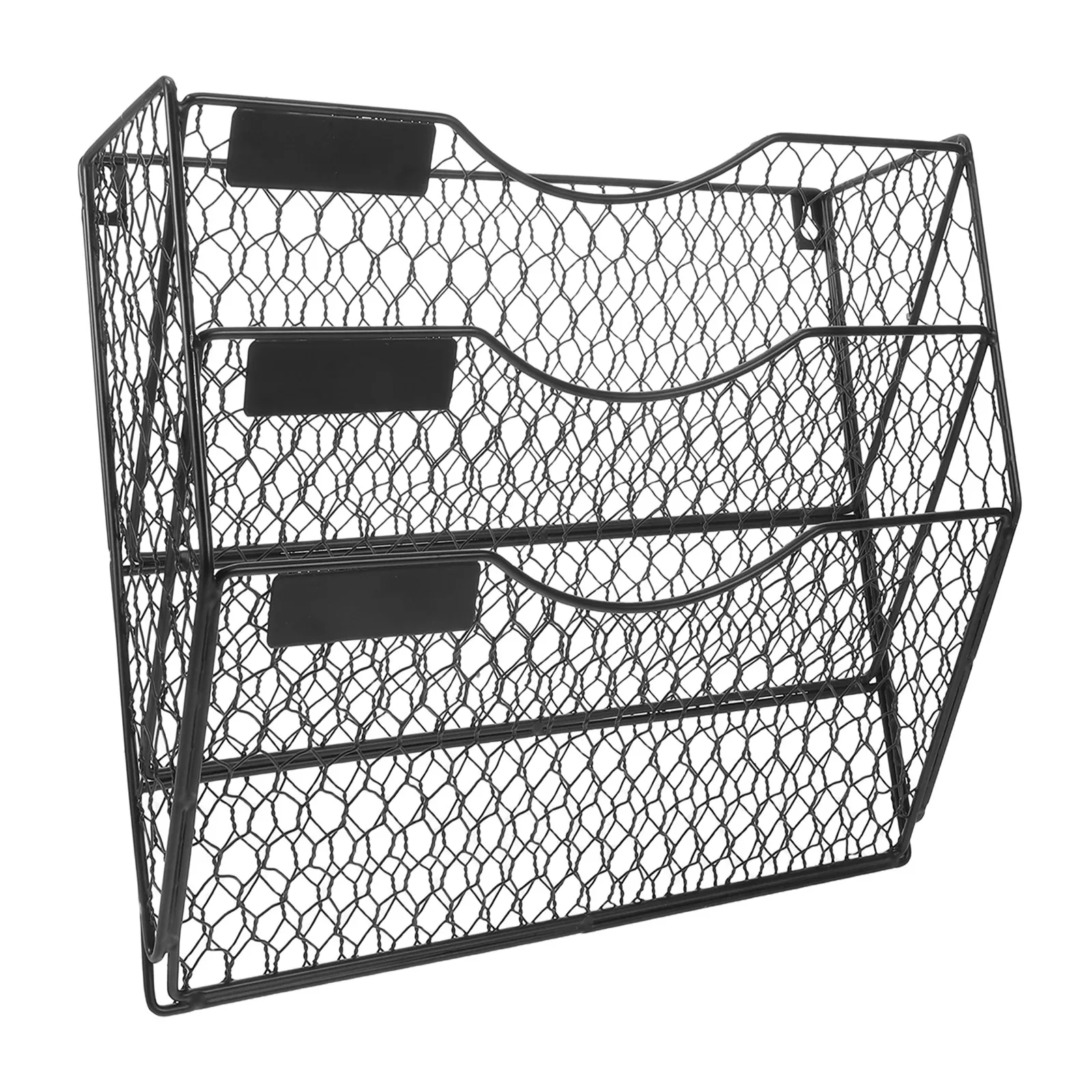 3-tier-wall-mounted-file-organizer-metal-mesh-mail-sorter-black-wall-file-holder-office-entryway-classroom-document-organizer
