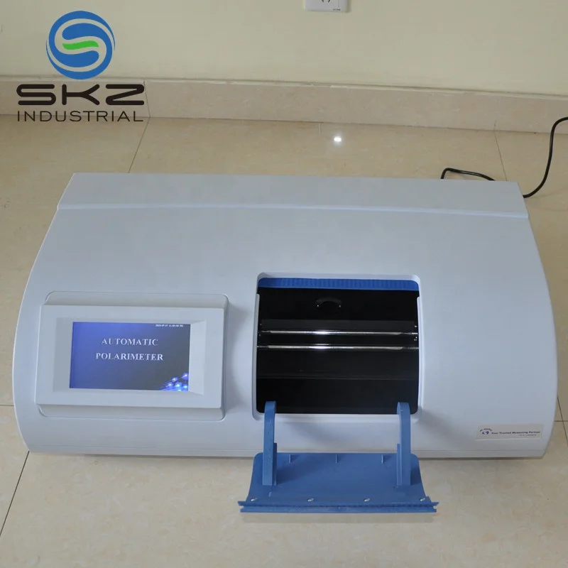 high quality color touch screen automatic Lab 0.001 temperature control 15-30 Celsius 45 polarimeter determination