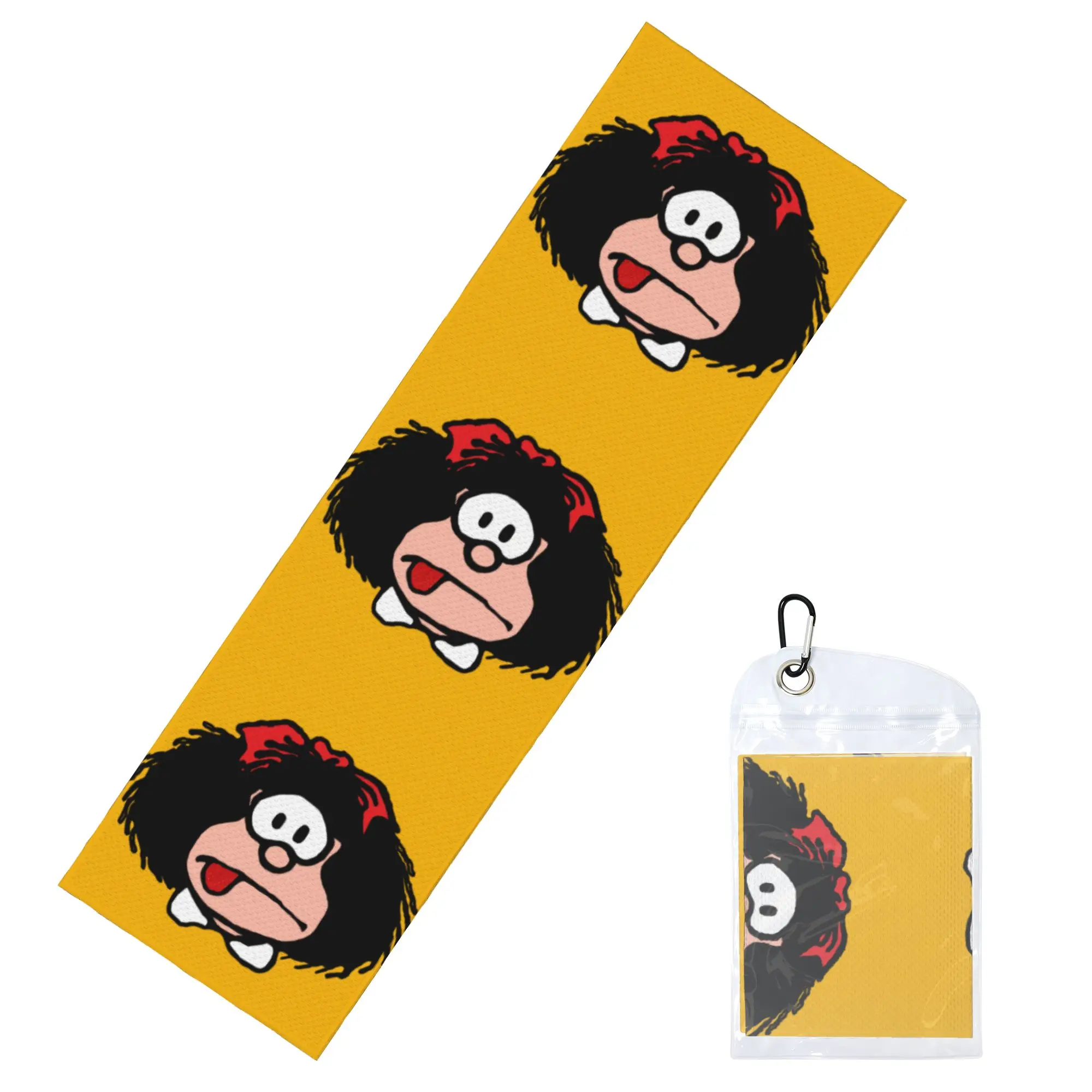Manga Mafalda Quino Cartoon Cold Exercise Towel Quick Dry Face Towel  Bath Towels