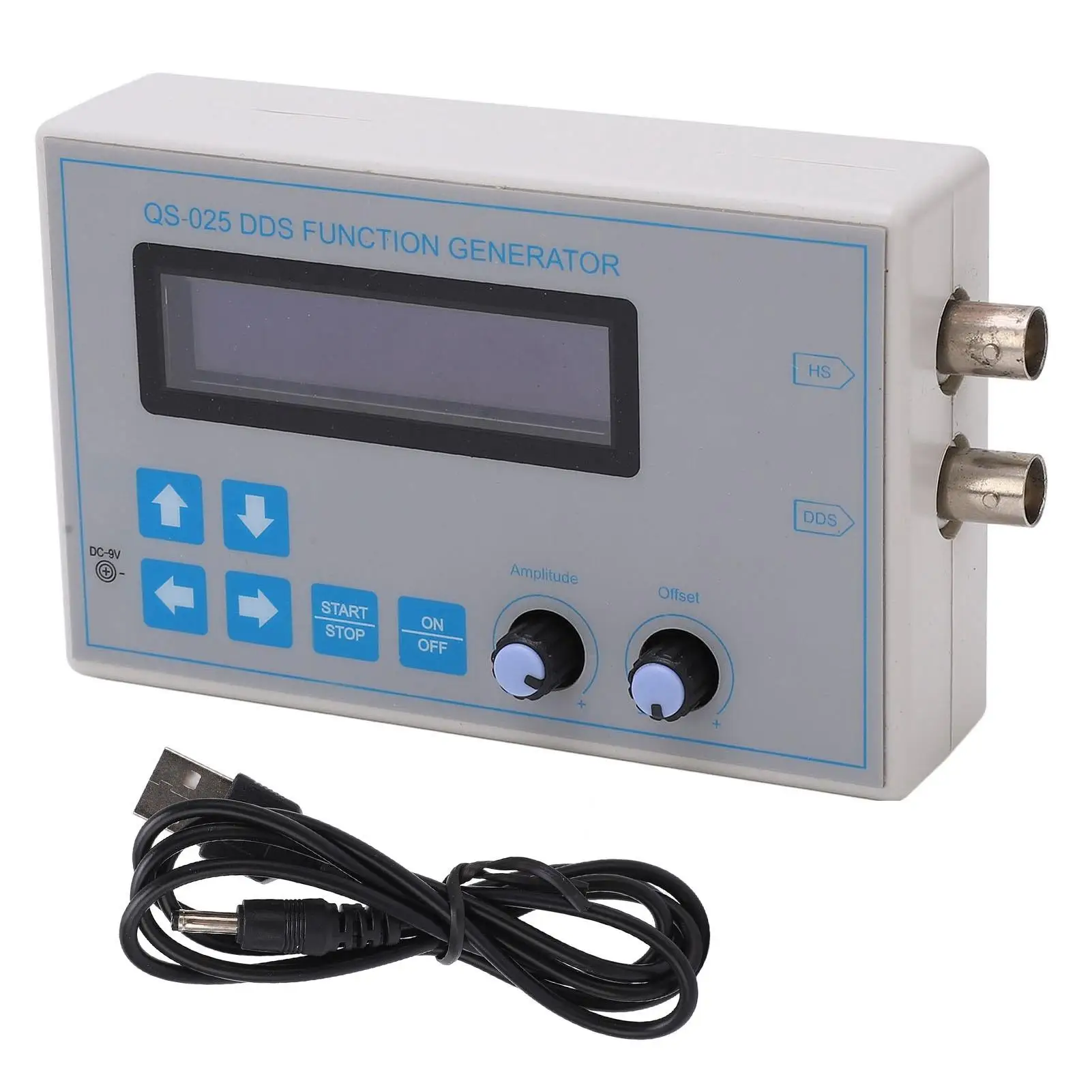 

Multi-Function DDS Waveform Generator: Sine,, Sawtooth & Triangle 1-65534Hz DC 9V