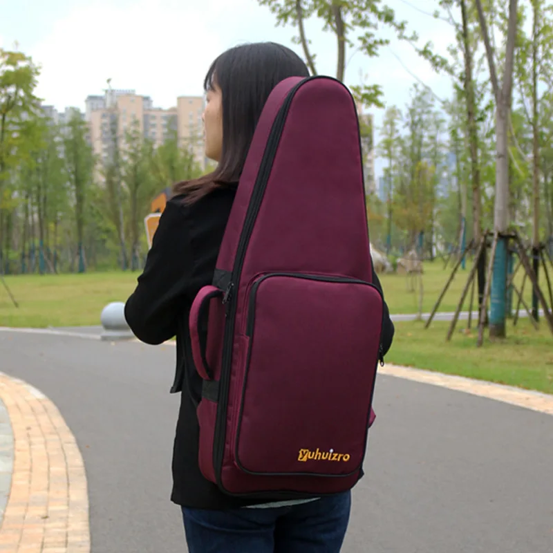 Oxford Cloth Electronic Blowpipe Bag Shockproof Shoulders Portable Electronic Wind Instrument Bags Musical Instrument Accessory