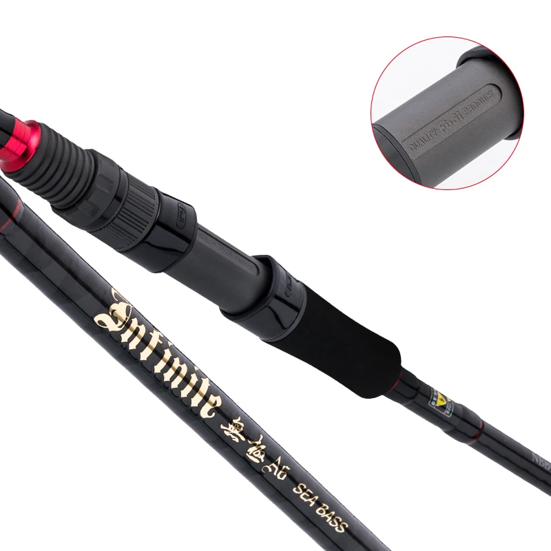 Bass master Lure Fishing Rod Spinning Casting rod EVA handle Fishing Tackle pole