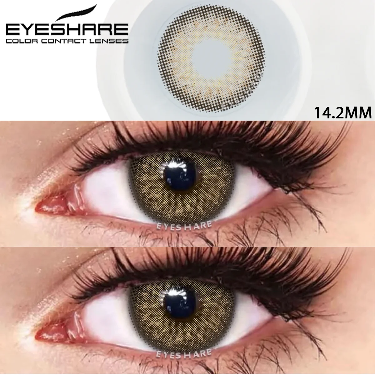 EYESHARE 1 Pair Color Contact Lenses for Eyes Blue Eye Color Lenses Natural Colored Pupils for Eyes Green Lenses Eye Contacts