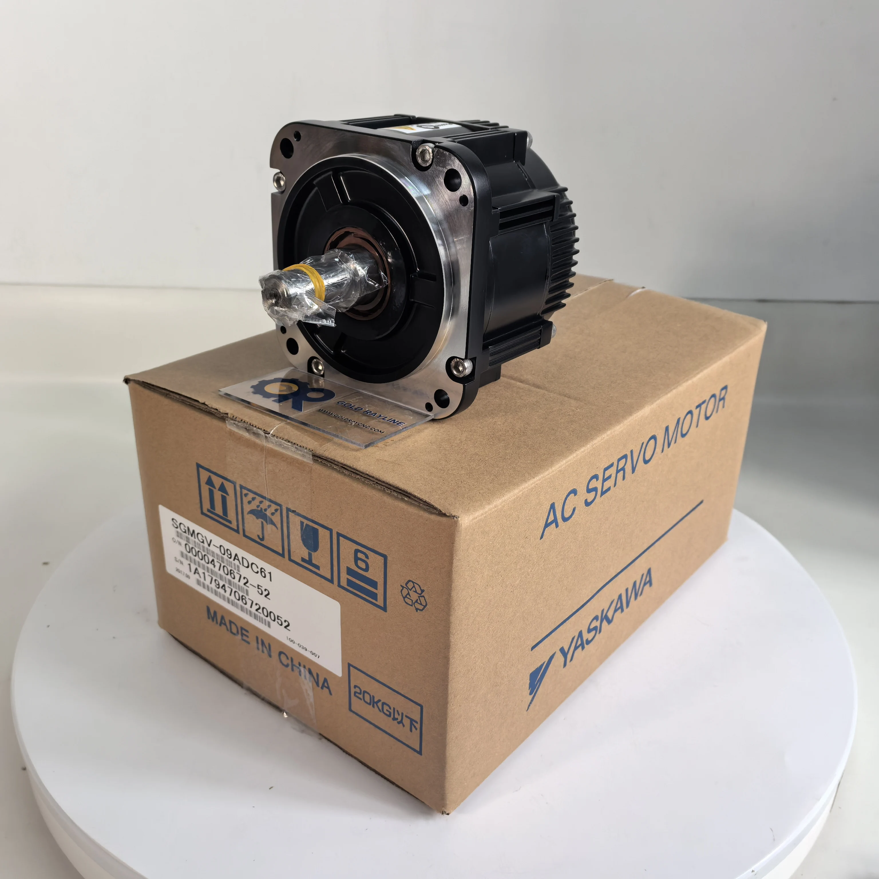 New In Box Yaskawa SGMGV-09ADC61 Servo Motor In stock
