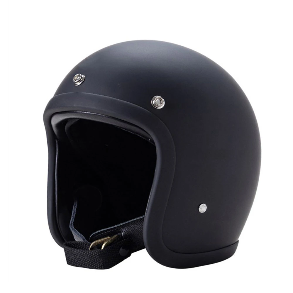 Klassischer Japanischer Stil Kleiner Shell Vintage TT&COCASCOS Open Face Helm Jet 500TX Cafe Racer Roller 3/4 Motorradhelm
