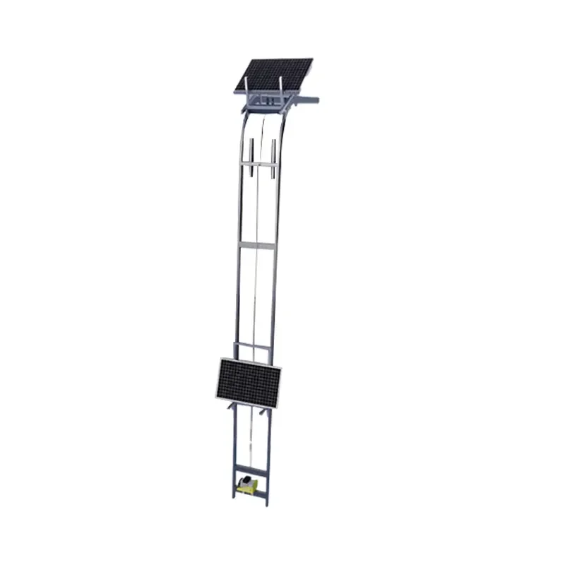 Solar Panel Electric Ladder Lift Safety and Quickly Aluminum Alloy Assemble Inst Solar Panel Lifter Use Warehouse