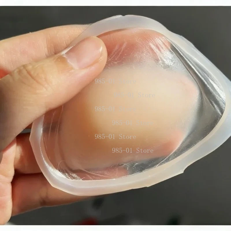 Silicone Fake Chin & Nose Pad, Cosplay Height Increase Shaping Prosthetic Accessory