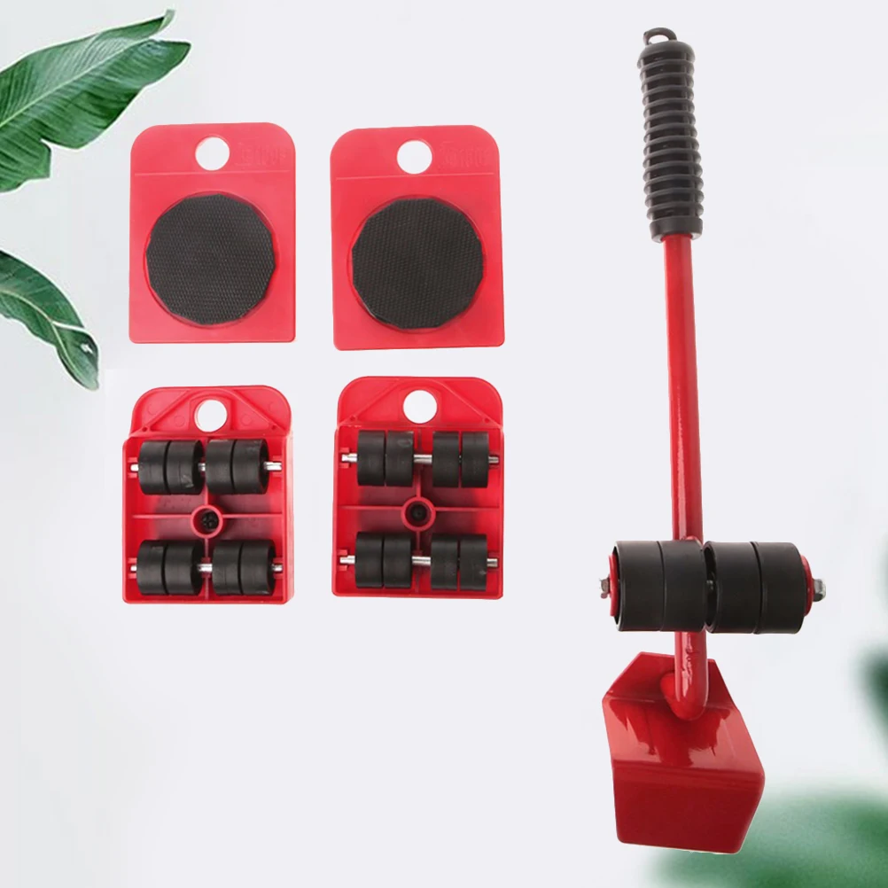 

Heavy Object Handling Tools Furniture Mover Wheels Lifter Heavy Things Movers Roller Slides Tool Set Moving Hardware