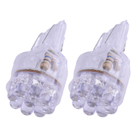 2Pcs T20 7440 7443 7444 W21 5W W3x16q 580 Car Auto Daytime Running Light DRL Reverse Lamp Turn Signal Bulb 12V 6000K
