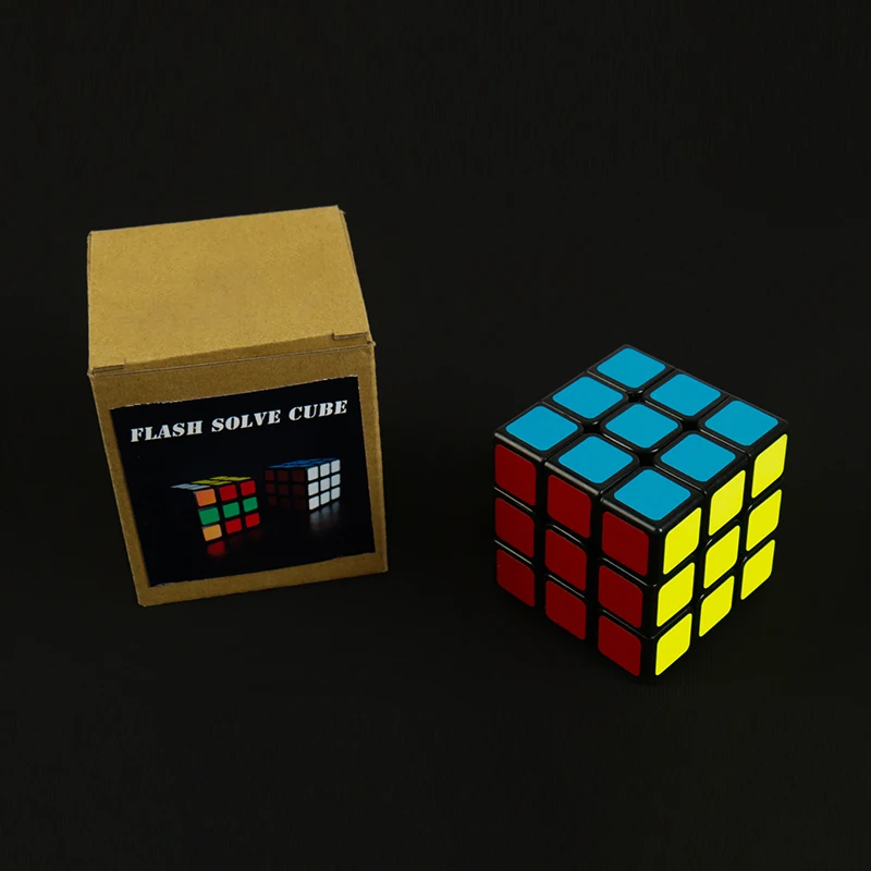 360-cube-shell-flash-solve-cube-reversal-disappears-instantly-reconstructing-conference-performance-close-up-magic-tricks