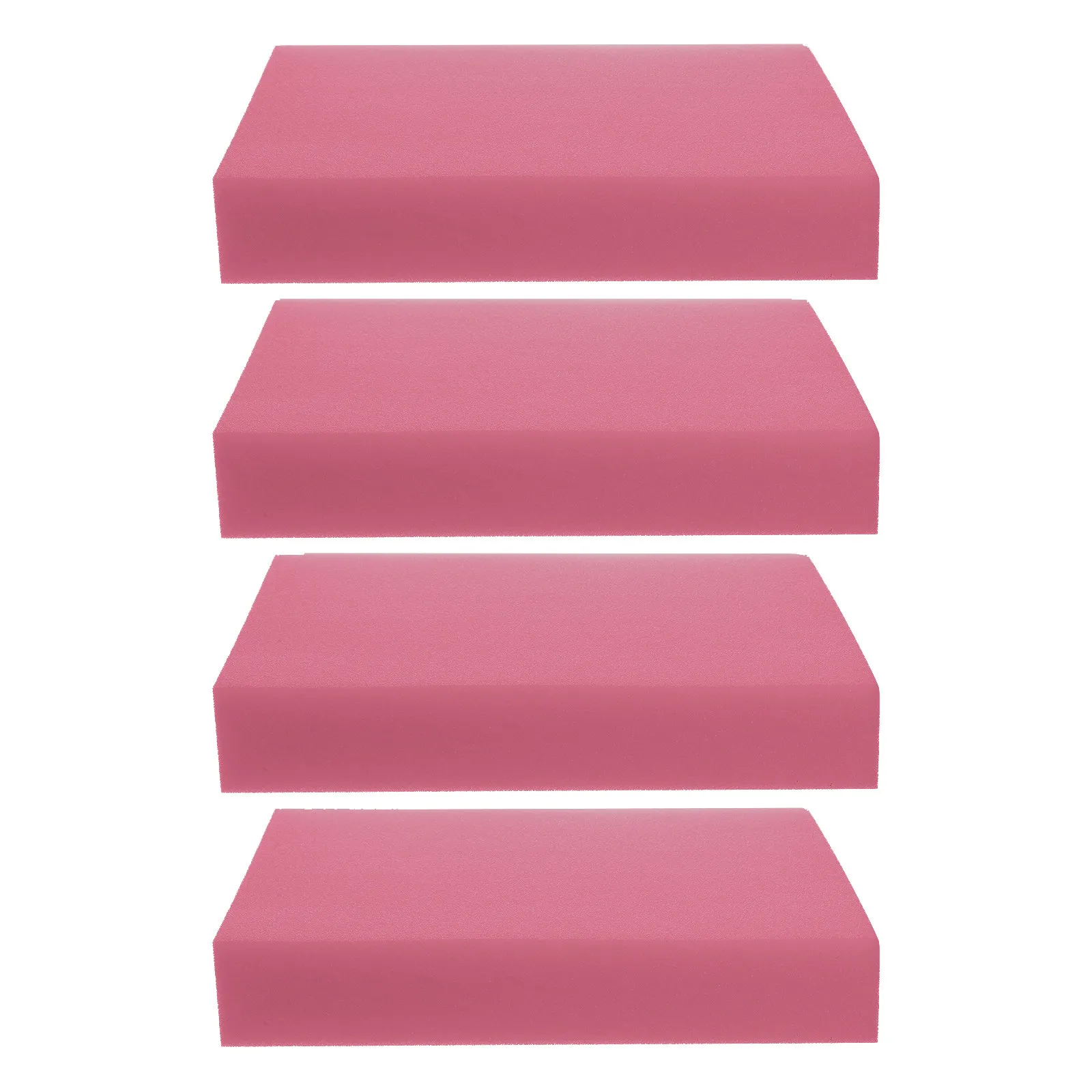 4Pcs Fondant Sponge Mat Non-Stick Flexible Reusable Cake Flower Drying Pad for Paste Royal Icing Chocolate Sugar Beads