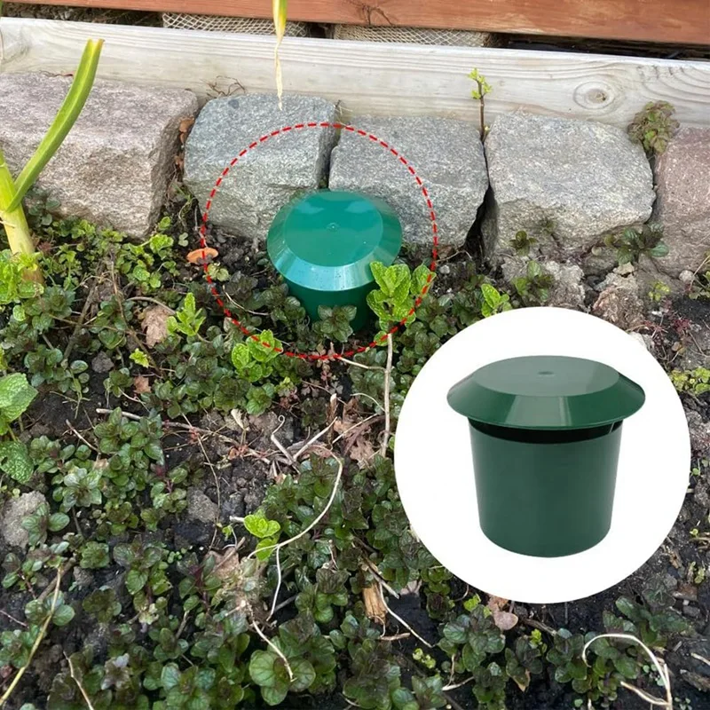 BEAU-Garden Snail Trap, Environmentally Friendly Non-Toxic Plastic Capture Box, Safe Outdoor Gardening Flowers