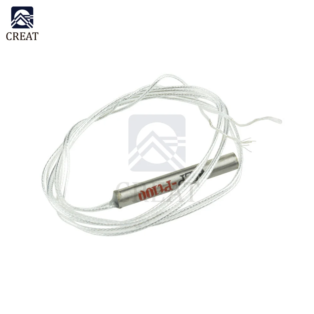 PT100 Platinum Resister Temperature Sensor Detector Waterproof Temp Probe 50CM 100CM 150CM 200CM Anticorrosion Temperature Probe