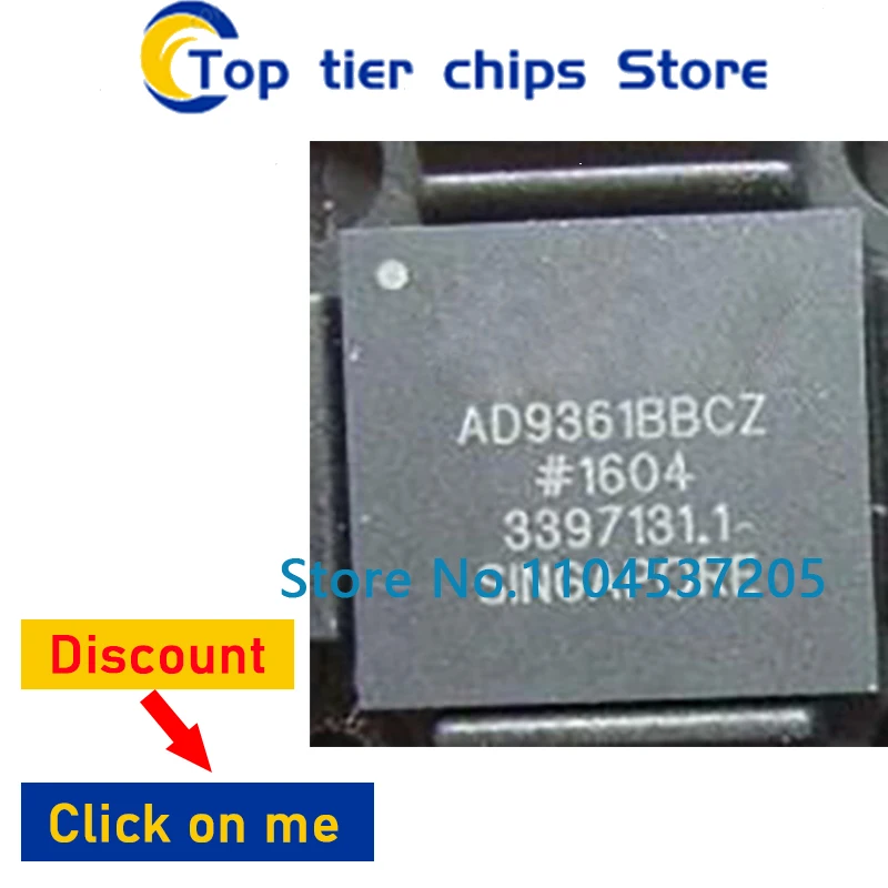 1-10PCS AD9361 AD9361BBCZ AD9361BBCZ-REEL  AD9361 BGA144