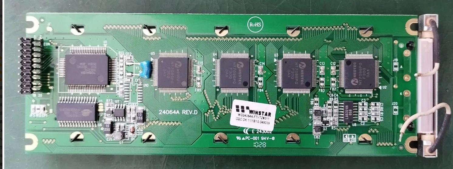 جديد متوافق Rev.D WG24064A-FTI-TZ # 011 توريد تشيان