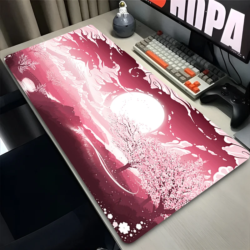 

Mouse Pad PC Non Slip Rubber Mousepad Laptop Gamer Cabinet Keyboard Pad Office Computer Gaming Natural Landscape Desk Mouse Mat