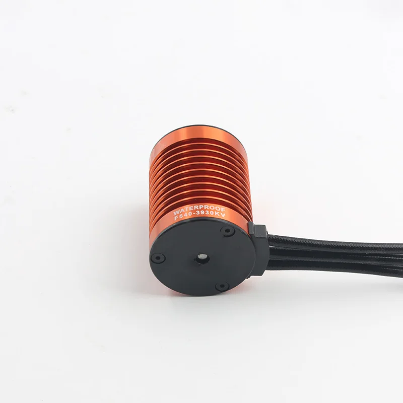 มอเตอร์ไร้แปรงถ่านกันน้ำ FATJAY RC Hobby RC 1:10 รุ่น F540 3650-3930KV พร้อม ESC ไร้แปรงถ่านกันน้ำระบายความร้อนด้วยอากาศ 60A 2-3S