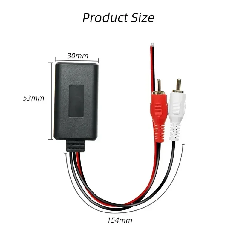 Uniwersalny bezprzewodowy Adapter muzyczny do moduł Bluetooth samochodu linowego Rca Aux uniwersalna bezprzewodowa muzyka moduł Bluetooth