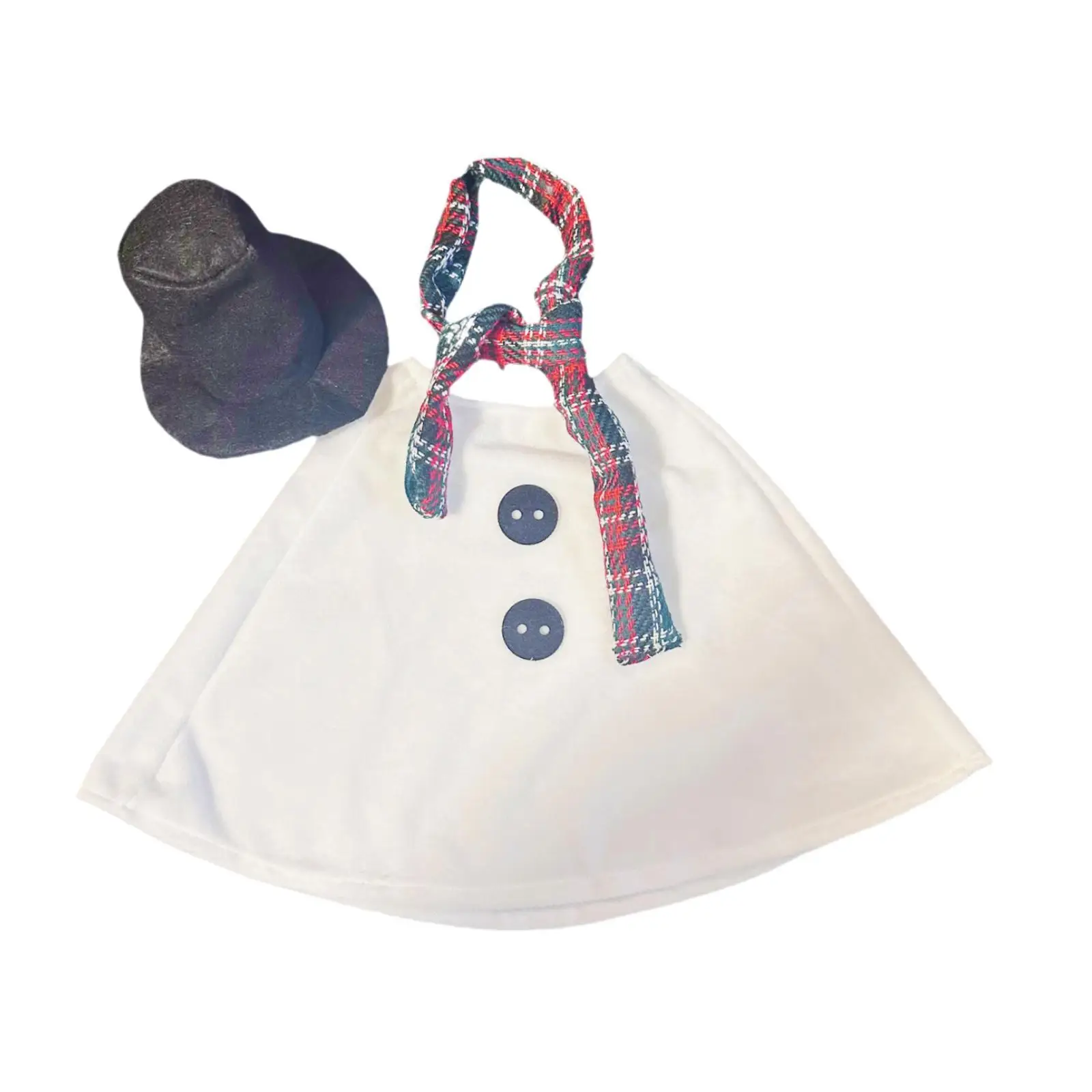 Goose Outfit Set Decorative Hat Scarf Skirt for Office Courtyard Living Room