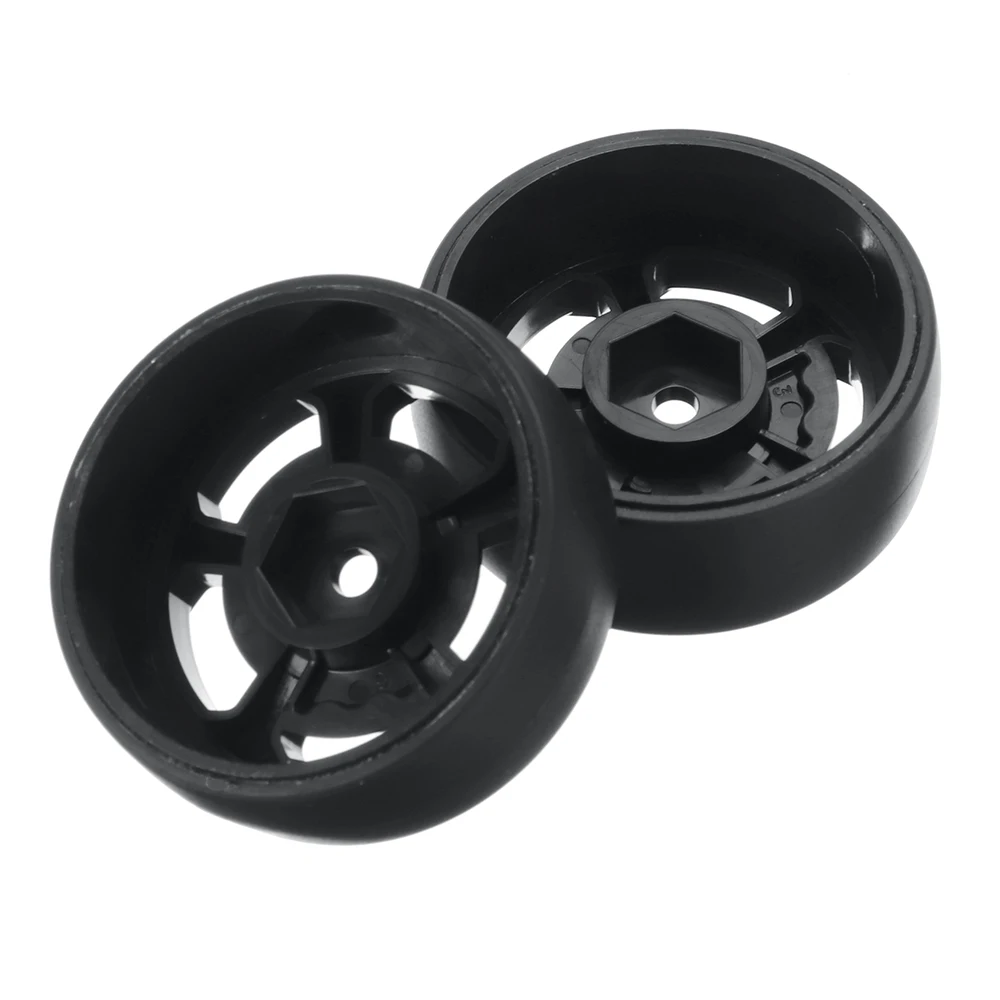 2PCS RC Car Parts Wheels Tires Front Rear Universal M22011 for Eachine EC35 1/14 Vehicles Models Spare Accessories