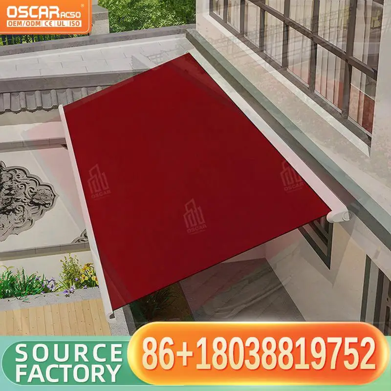 

2024, новинка для улицы со светодиодной подсветкой, алюминиевая рама из нержавеющей стали, пульт дистанционного управления, ручное управление для сада, патио, пляжа, выдвижной Awn