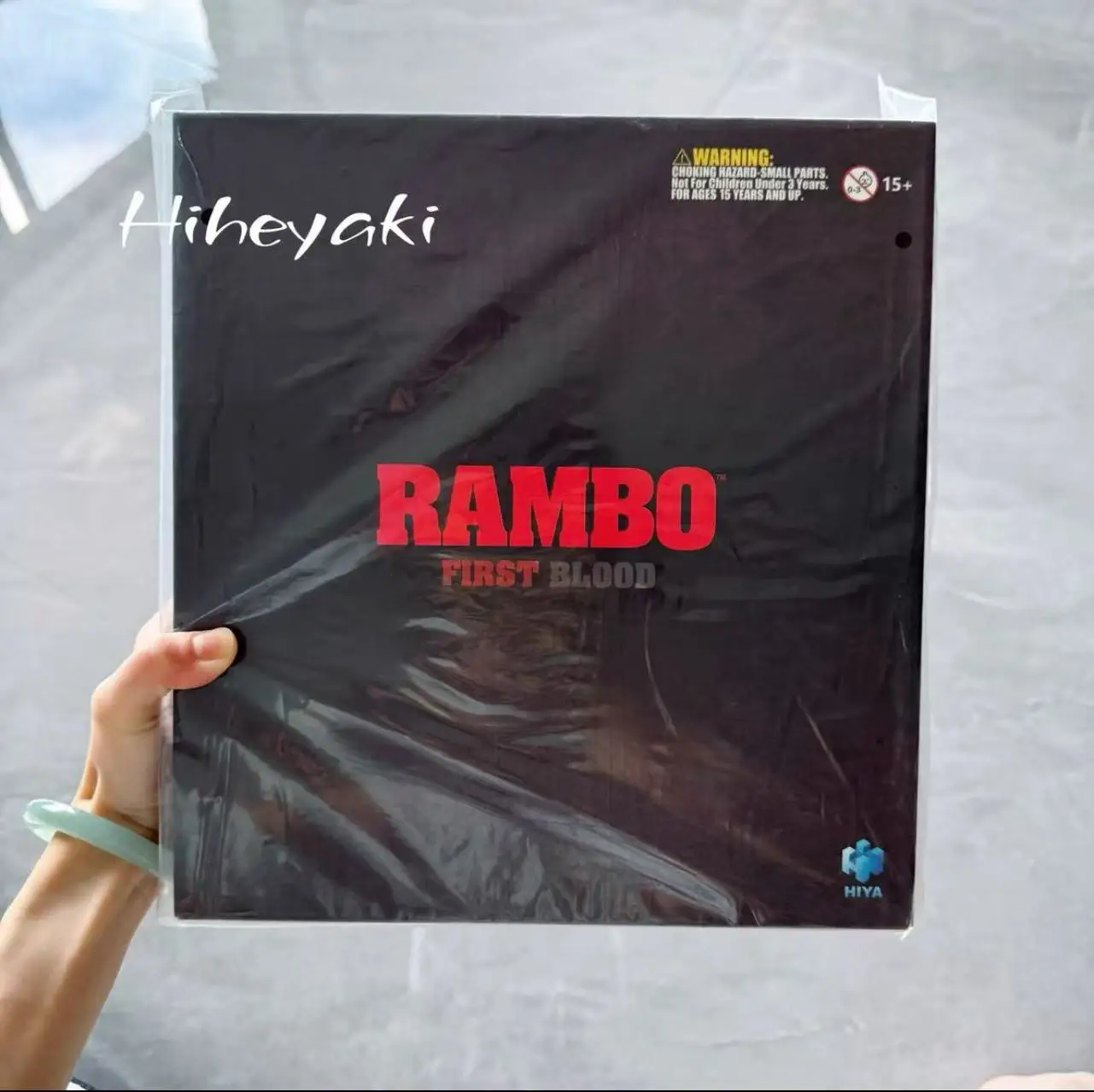 HIYA ESR0097 1/12 الدم الأول، سلسلة من الدمى المتحركة، رامبو، #6