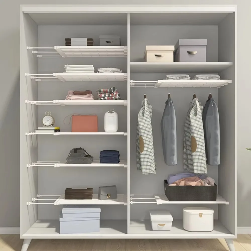 Wardrobe Layered Partitions Shelves Creative Wardrobe Drawer Storage Home Adjustable Closet Racks Bathroom Dormitory Home Shelf