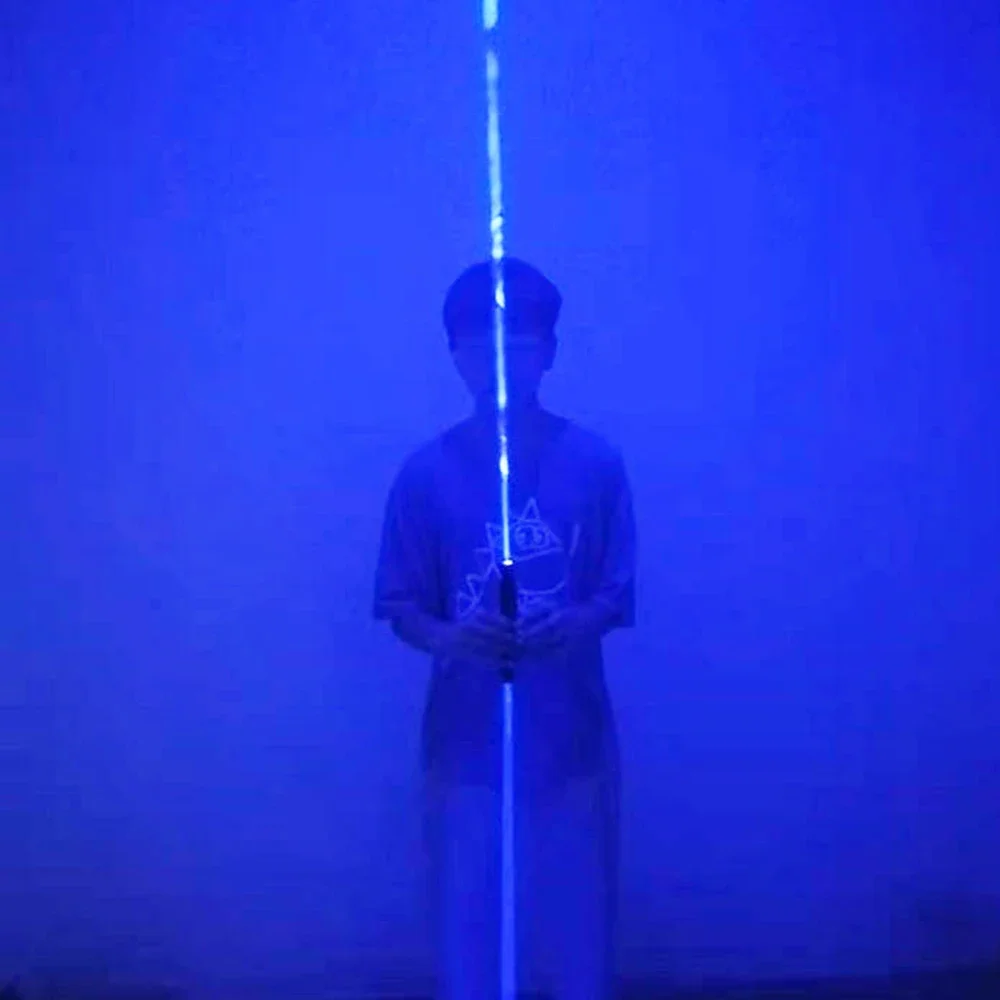 New Handheld Two-Headed Laser Show Lights Laser Sword DJ Bar Party Lamp Thick Beam Laser Beam Extender 2-in-1 Ambient Beam Light