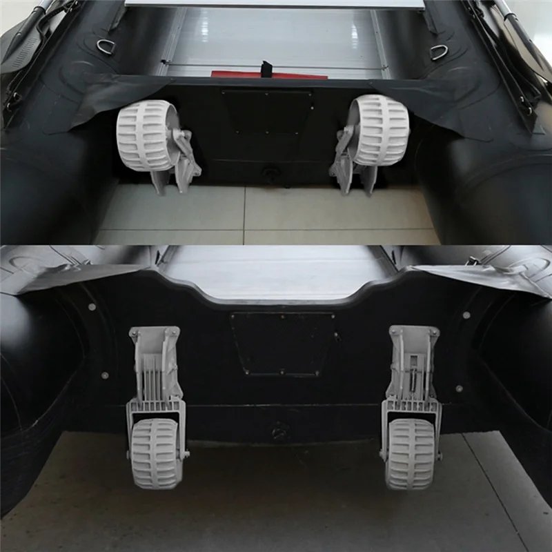 

Стойка для прицепа для лодки, портативное простое выдвижное запускное колесо, толкающее колесо для резиновой лодки, скоростной катер, каяк, рыбацкая лодка