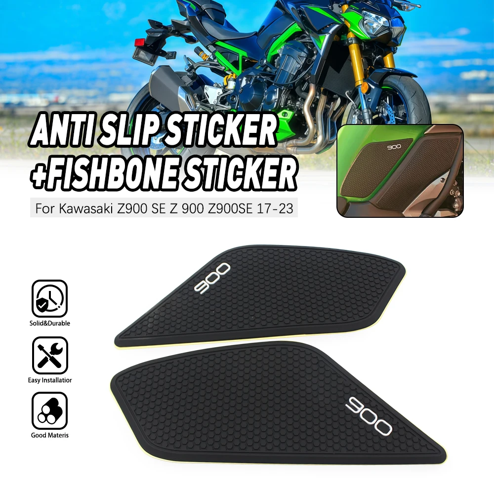 

Tank Pad Motorcycle Side Anti Slip Sticker Protector For Kawasaki Z900SE Z 900 SE Z900 SE 2017 2018 2019 2020 2021 2022 2023