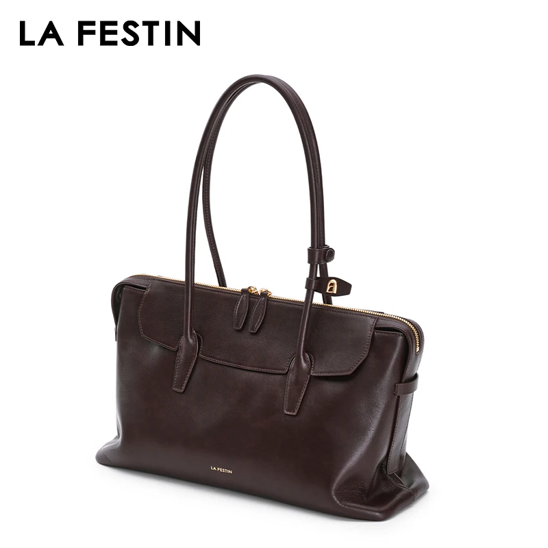 LA FESTIN Original Brand Women's Bag 2026 New Tote Bags Shoulder Bags Large Handbag Designer Bags Luxury Leather Bag Laptop Bag view 3