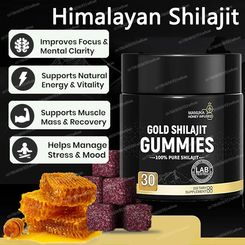 

Shilajit Gummies Supports Mental Clarity & Focus Packed with Fulvic Acid and Trace Enhance Cognitive Function and Brain Health