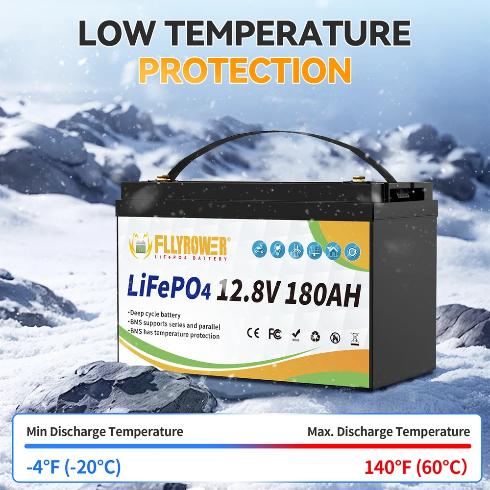 BATERÍA LIFEPO4 FLLYROWER 180AH