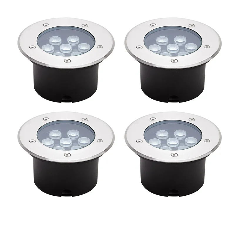 

Outdoor IP67 Waterproof LED Light Garden Underground 1W 3W 6W 9W Outdoor Buried Garden Path Spot Recessed Deck Floor Lighting