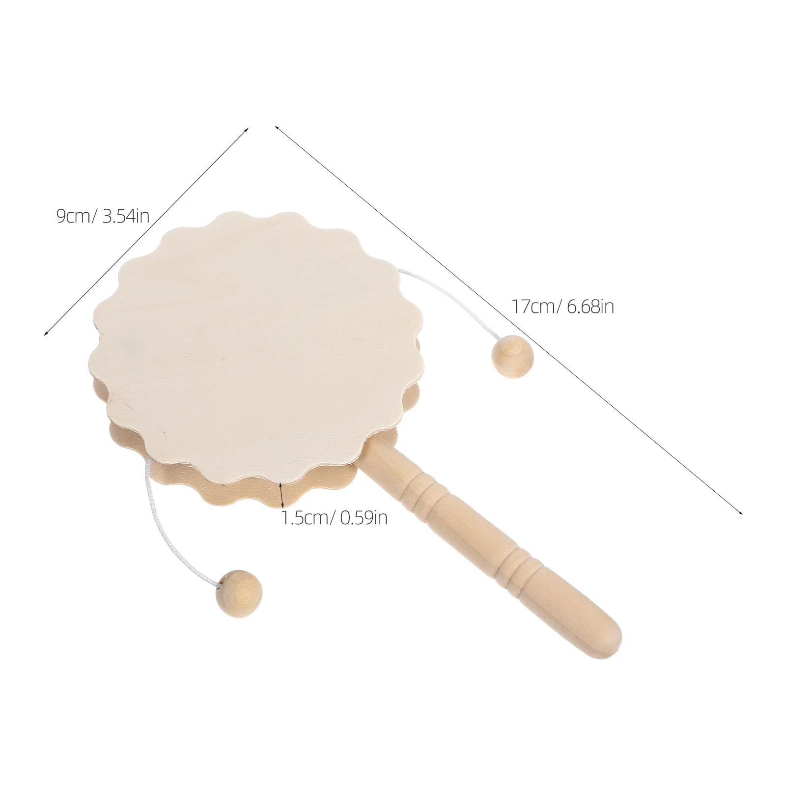 4 قطعة لتقوم بها بنفسك خشبية حشرجة الموت طبل فارغة لم تنته الخشب الحرفية رسمت باليد اللوحة النشاط لتقوم بها بنفسك زخرفة الخشب سطح المكتب الديكور #3