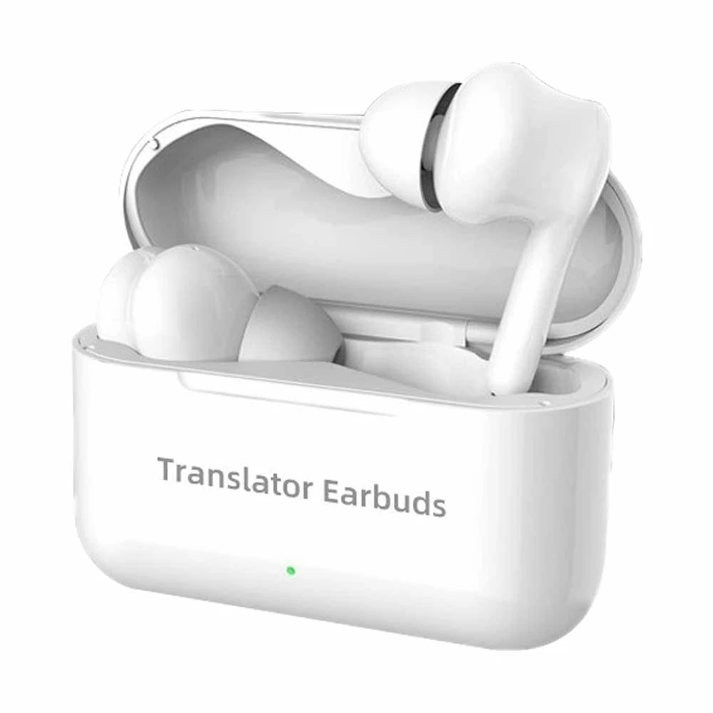 

HOT M6 Translation Headphones 127 Languages Instant Translate Smart Voice Translator Wireless Bluetooth Translator Earphone