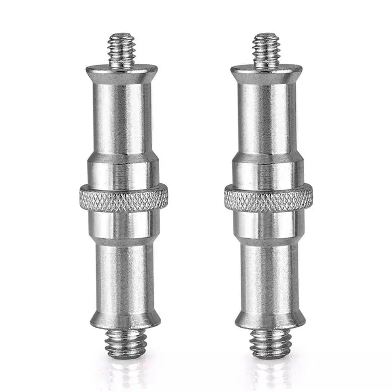 Exquisite-8Pcs 1/4Inch To 3/8Inch Male Thread Adapter Double-Ended Spigot Stud Male Adapter Camera Screw Photograph Hand Tool