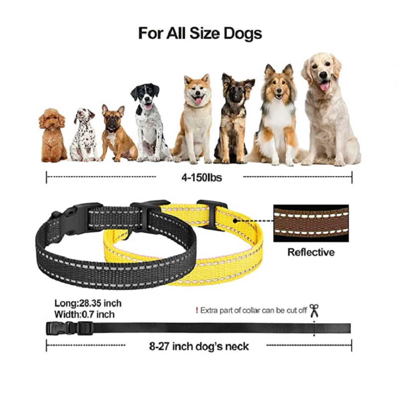 Dog Strap Replacement Collar Personalized Pet Dog Cat Collars Fashion Necklace Customized Styles