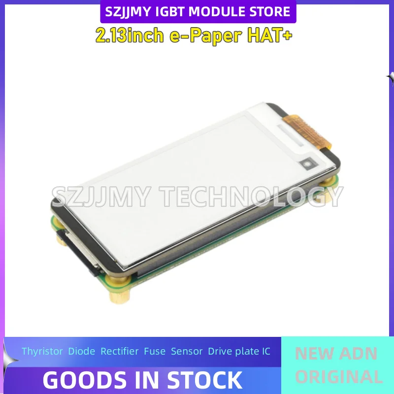 2.13-inch electronic ink screen, electronic paper screen display module, SPI interface compatible with Raspberry Pi 4B