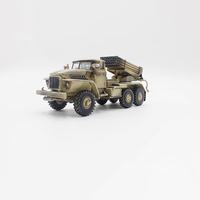 PMA Original 1/72 Scale Soviet BM-21 Hail Rocket Launcher Alloy Car Model Collection Decoration Toy Gift Souvenir Display