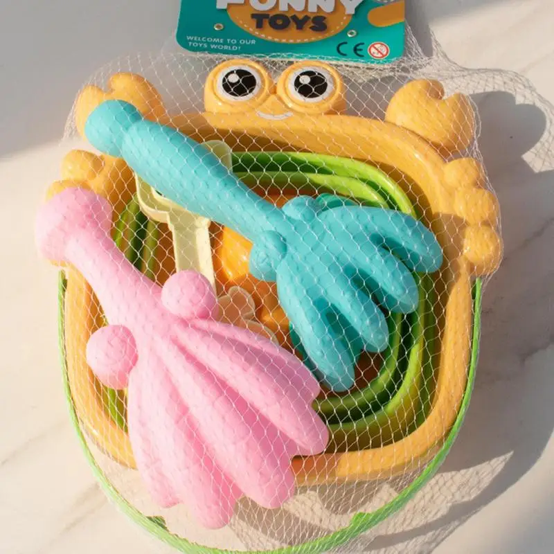 ของเล่นชายหาดสําหรับเด็กชุดทรายทรายพับถัง Beach Shovel ของเล่นสําหรับเด็กวัยหัดเดินฤดูร้อนชายหาดเกมของเล่นเด็กน้ําเล่นเครื่องมือ