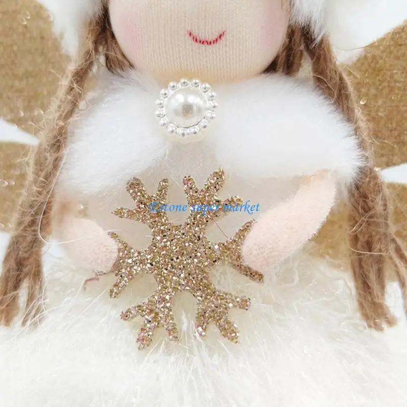 090b ต้นคริสต์มาสเทวดาแขวนเครื่องประดับวันขอบคุณพระเจ้า