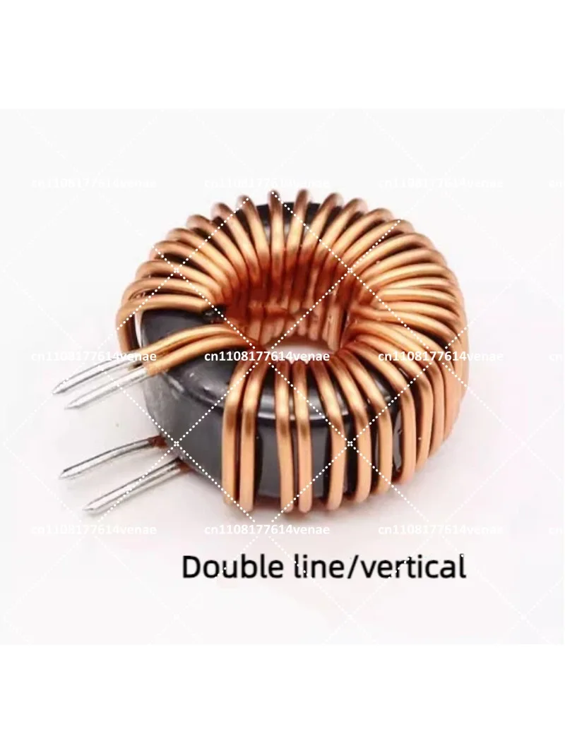 5Pcs High Current Ferrosilicon Aluminum Ring Inductor Coil 47UH 30A 27mm Wire Diameter Double 1.2 Magnetic Core