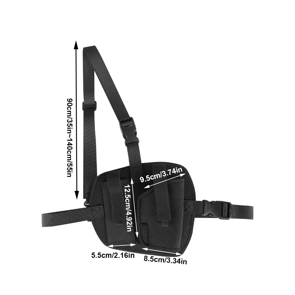 Tactical Universal Chest Box Suitable for GL 26/43/17/1911/M9/PX4 Tactical Quick Pull-out Concealment GL17 Colt1911 BETA M9/PX4