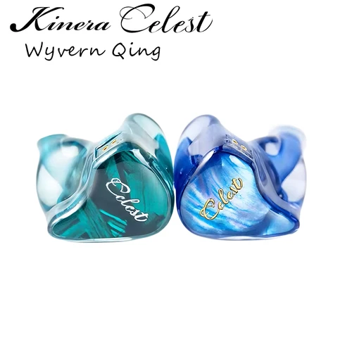 Kinera Celest Wyvern Qing auriculares intrauditivos micrófono HiFi 10mm LCP controlador dinámico con micrófono de pluma desmontable IEMs