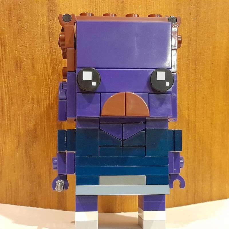 

110pcs MOC Chip Haney Brickheadz DIY Building Blocks Christmas Gift Logical thinking toys Challenging Assembly Project