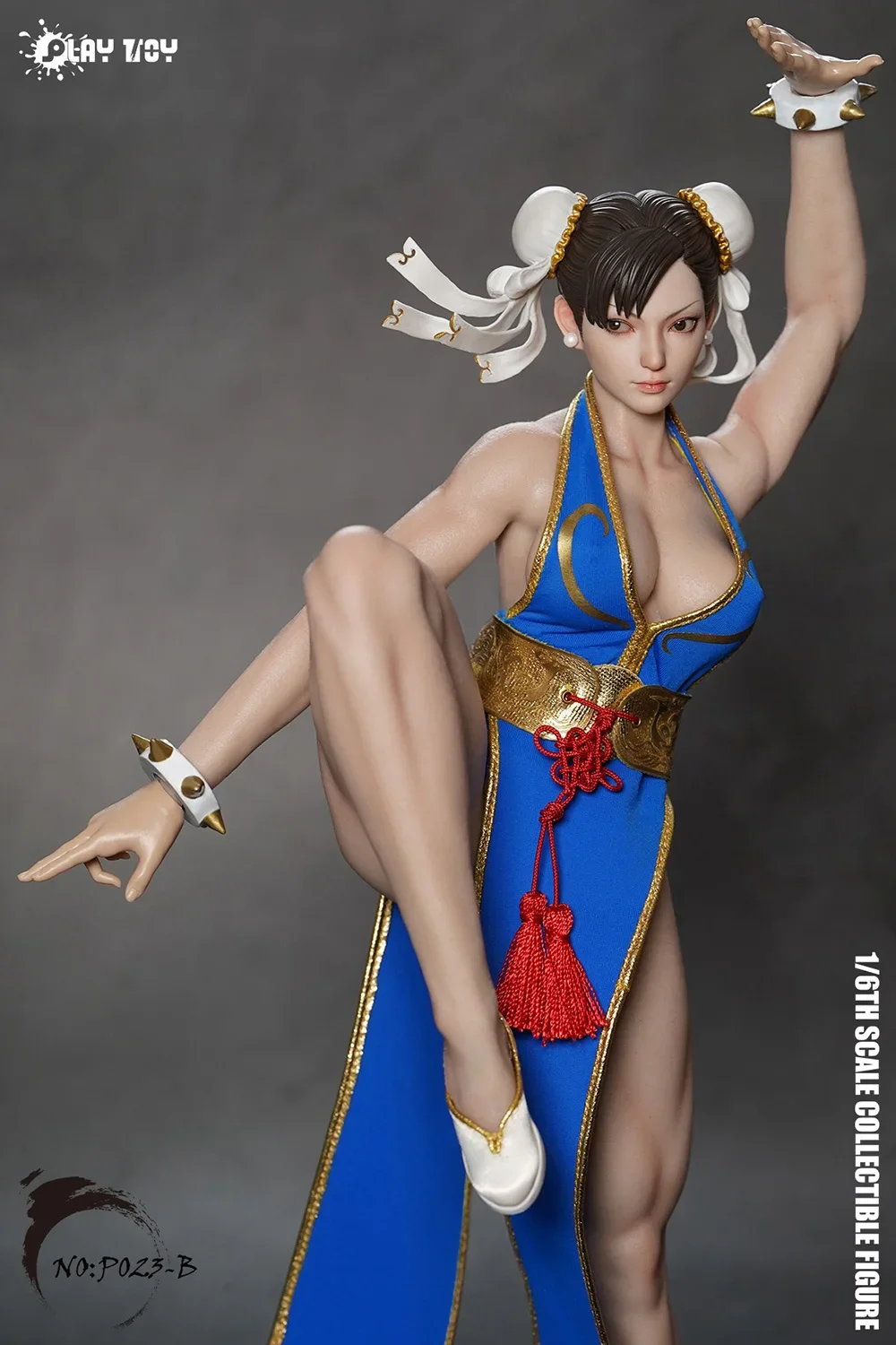 Na stanie ZABAWKA PLAY TOY P023 Skala 1/6 FIGHTER Girl Chun-Li Fighting Goddess 2.0 Kolekcja 12-calowa Figurka Akcji Pełny Zestaw Model Zabawek