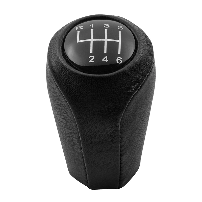 مقبض ناقل حركة جلدي ، رافعة ناقل حركة ، كرة رأس ذراع ، مقبض ناقل حركة لمازدا 3 BK BL 5 CR CW 6 II GH ER NC III 23