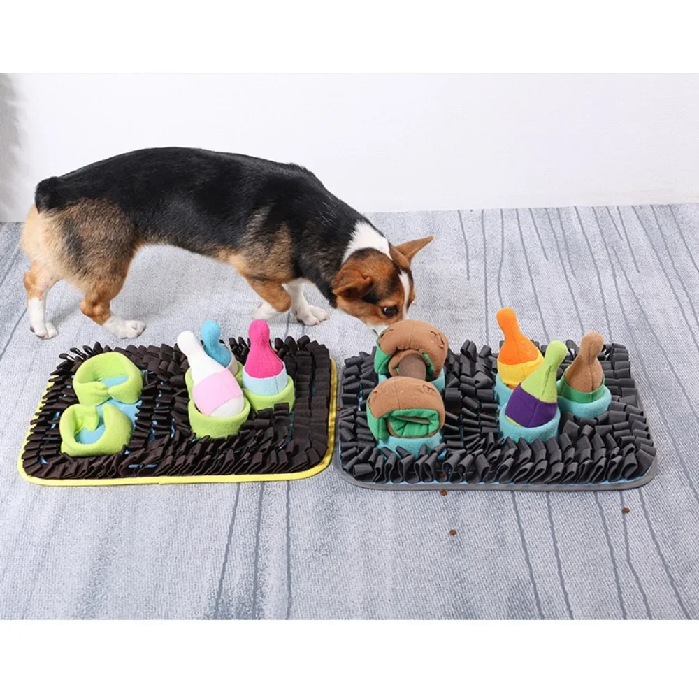 Four season universal pet dog climbing toy sniffing pad puzzle play decompression hidden food training game interaction