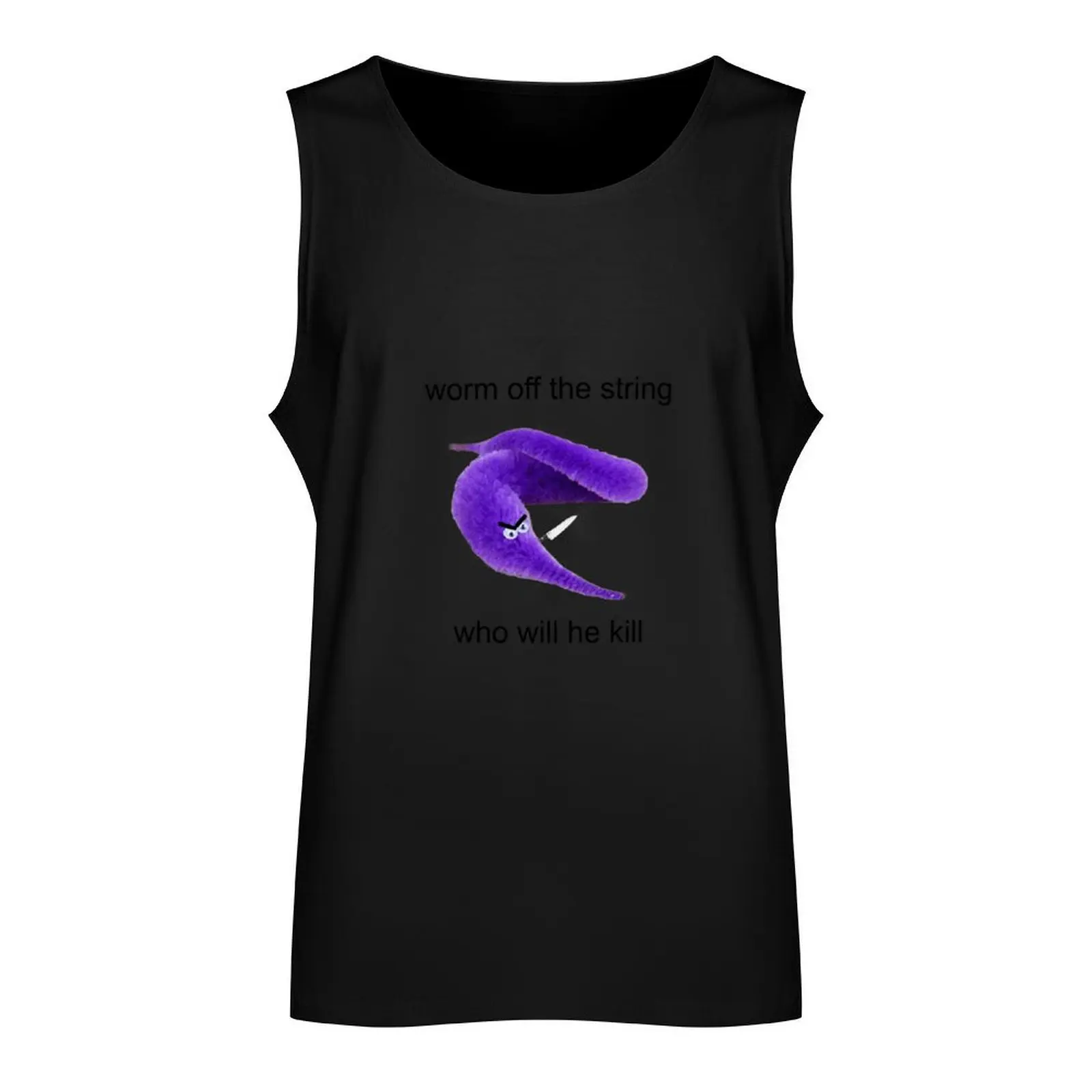 Worm Off The String Tank Top vest for men Men's clothing Man summer clothes